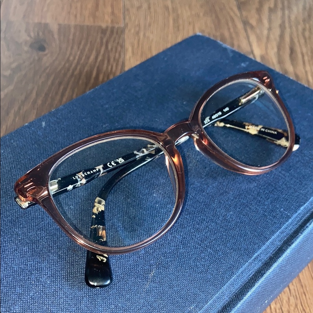 LONGCHAMP Stylish Brown Eyeglasses
